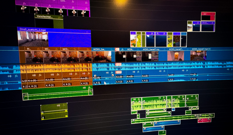 Videoschnitt & Postproduktion bei YA-media – schnelle Bearbeitungszeit mit professionellem Sounddesign und Color Grading