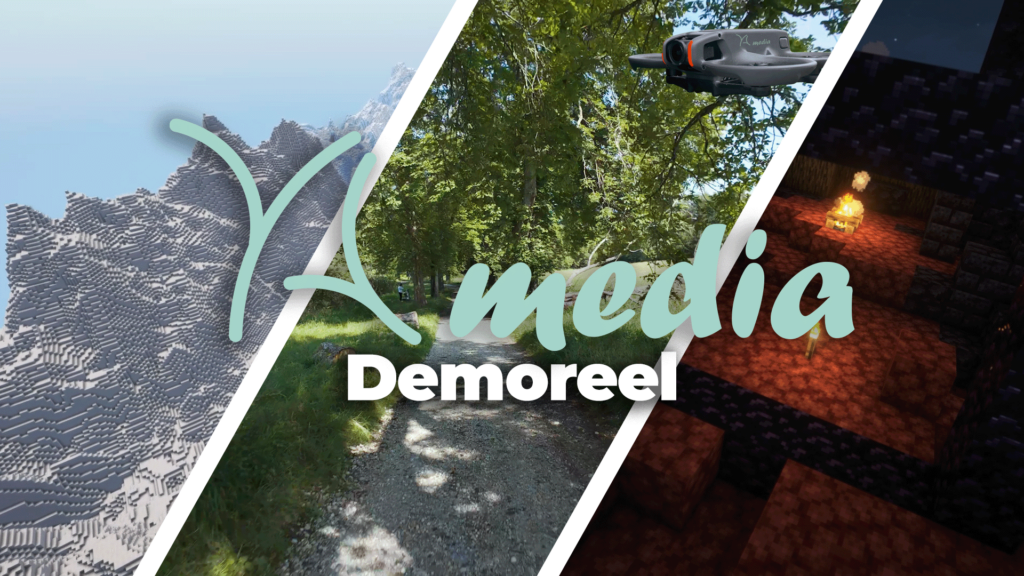 Vorschaubild des YA-media Demo Reels – 90-Sekunden-Showreel mit FPV-Drohnenflügen, Videoschnitt und Storytelling